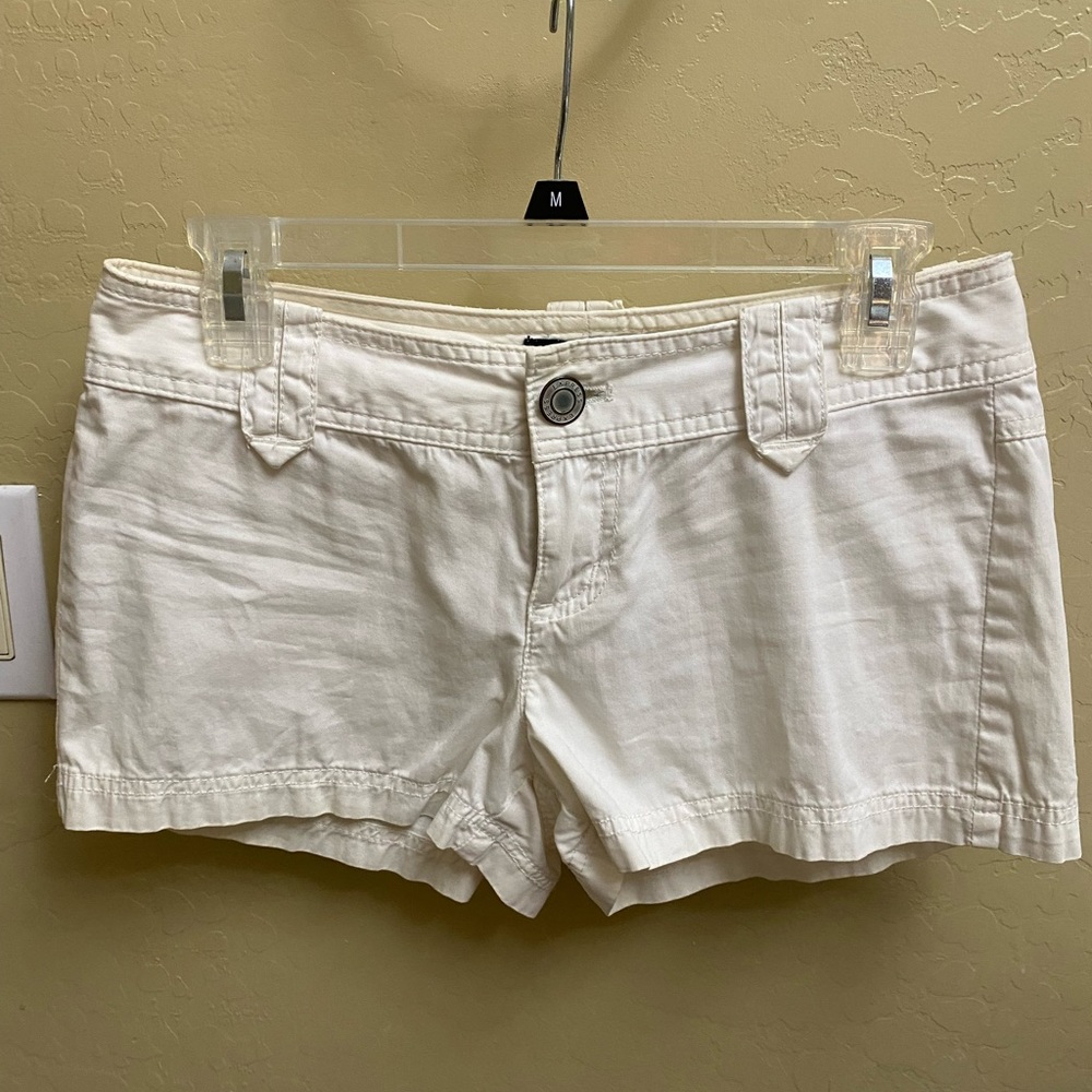 White Express Shorts Size 2